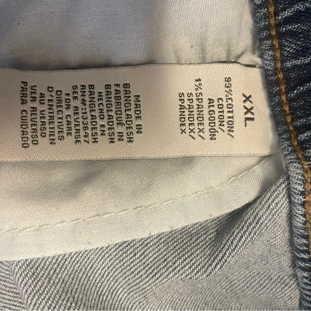 Celebrity Pink High Rise Drawstring Waist Medium Wash Jean Cutoff Shorts XXL - Picture 7 of 8